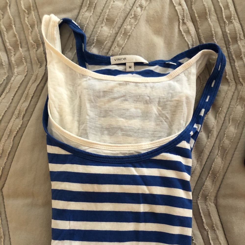 Vince double tank top